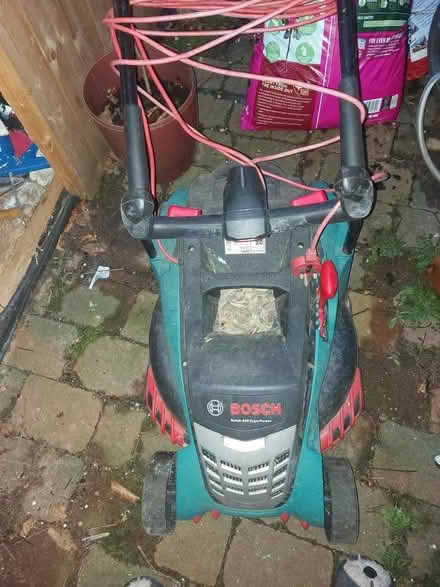Photo of free Bosch rotary corded lawn mower (Colchester CO3) #1