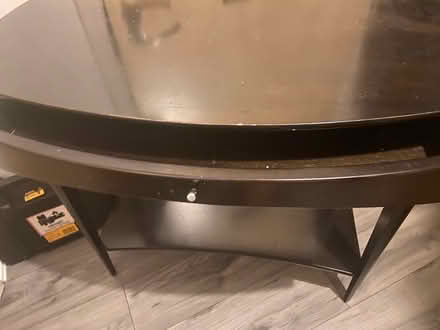 Photo of free Black hallway table (Finnieston, Glasgow, G3) #1