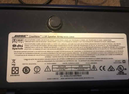 Photo of free NOT WORKING Bose sound bar and bass speaker (Higher Bebington CH63) #3