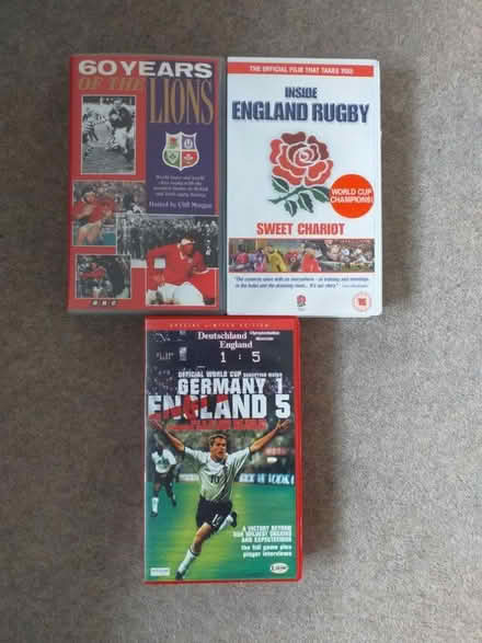 Photo of free VHS sport videos (Bugbrooke) #1