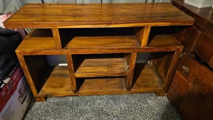 Photo of free Solid Wood TV/Media Stand (Almondbank PH1) #1