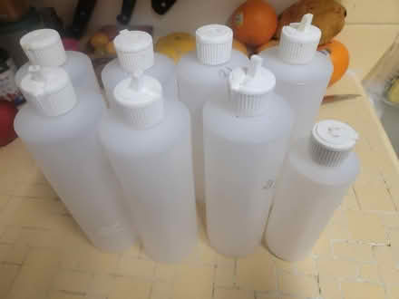 Photo of free Refillable bottles with caps (Udist) #1