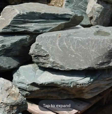 Photo of Large stones, slate or granite for water feature (Kirby Cross CO13) #1