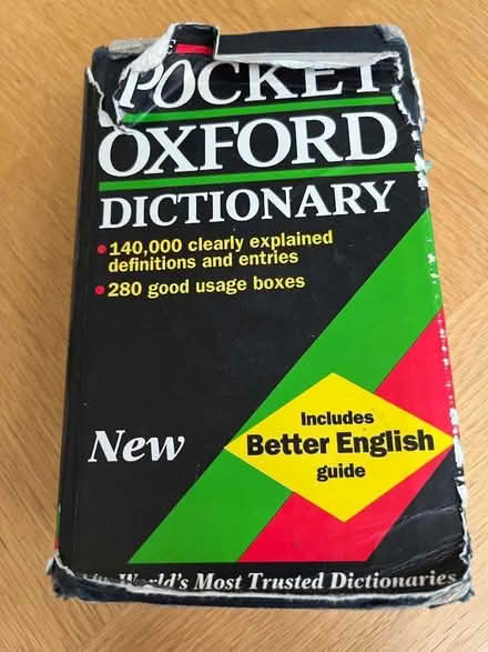 Photo of free “Pocket” Oxford Dictionary (South Oxfordshire RG9) #1