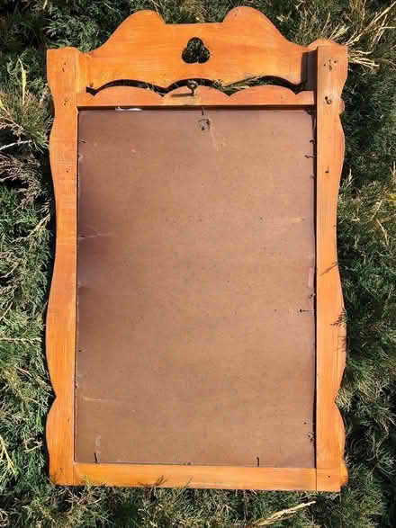 Photo of free Wood framed mirror (Butler, NJ) #2