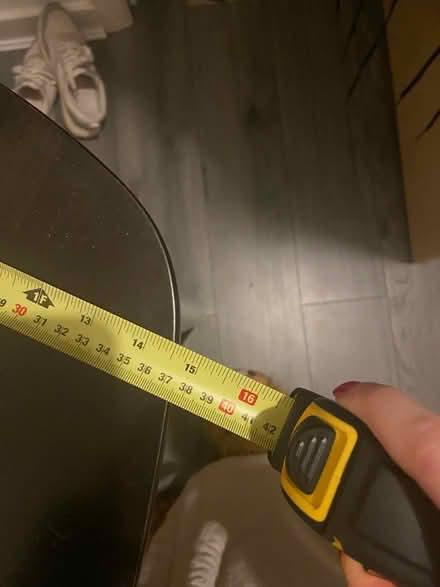 Photo of free Black hallway table (Finnieston, Glasgow, G3) #4