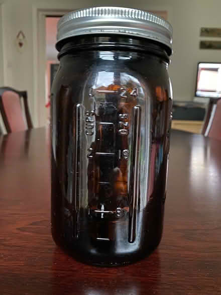 Photo of free 4 Mason Jars, Airlock Silicone Lids (Canford Heath, Poole BH17) #2