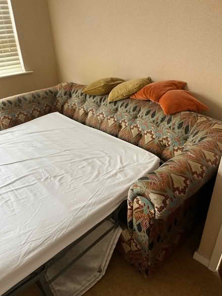 Photo of free Sofa bed in Liberty fabric (Sydenham SE26) #1