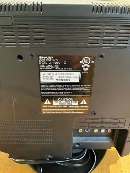 Photo of free 15” tv (North Frederick) #3