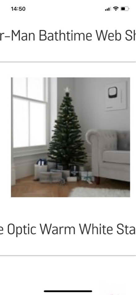 Photo of free Habitat fibre optic Christmas tree (Birmingham Stirchley B30) #1