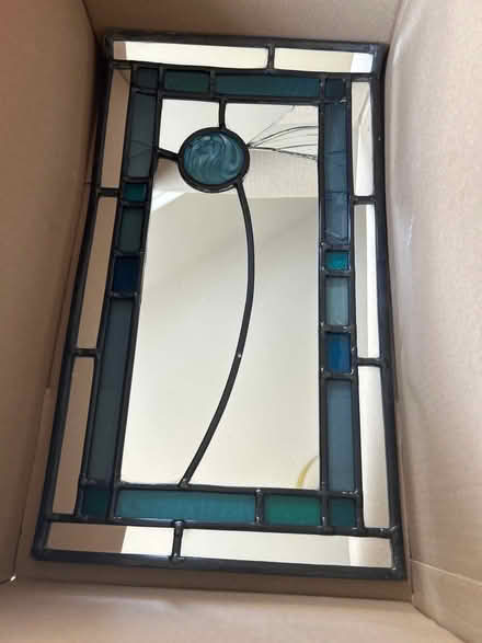 Photo of free Broken stain glass mirror (E18) #1