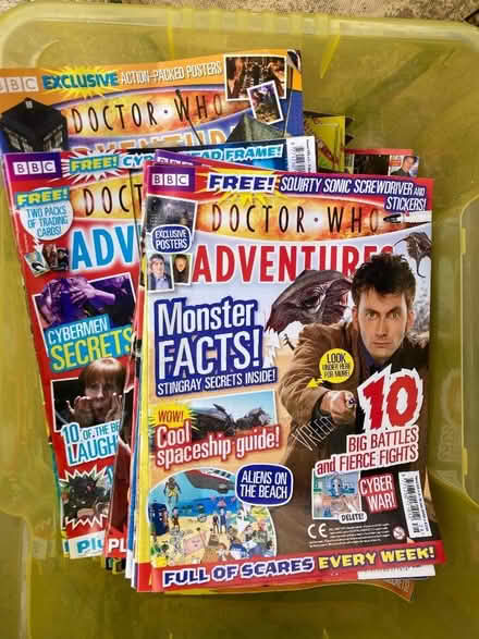 Photo of free Doctor Who Adventures Magazines (Grays RM17) #2