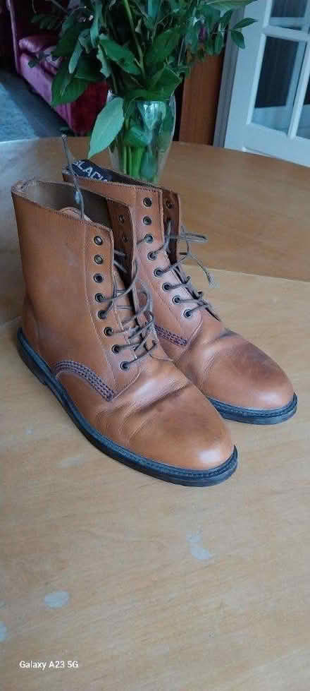 Photo of free Brown leather shoes (Hemel Hempstead HP2) #2