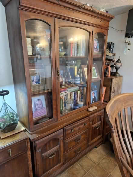 Photo of free Solid hardwood display cabinet (Hurst RG10) #1