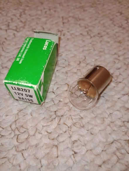 Photo of free Lucas LLB207 sidelight bulb (Moortown LS17) #1