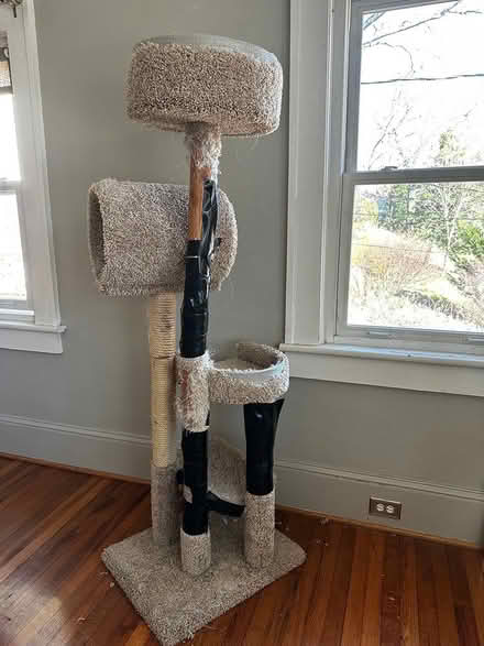 Photo of free 2 well-used cat trees (Kenilworth 28803) #4