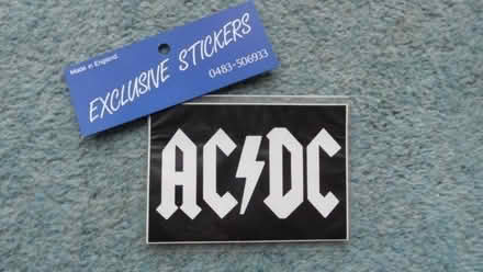 Photo of free AC/DC Sticker (Church RG2) #2