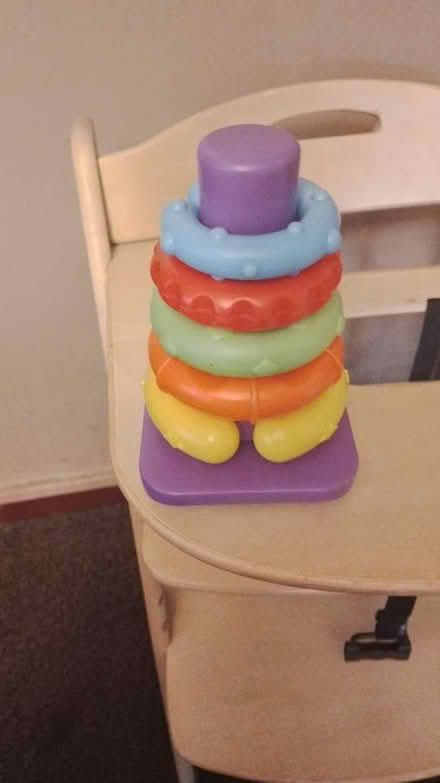 Photo of free Baby's stacking hoop toy (Lakenham NR1) #1
