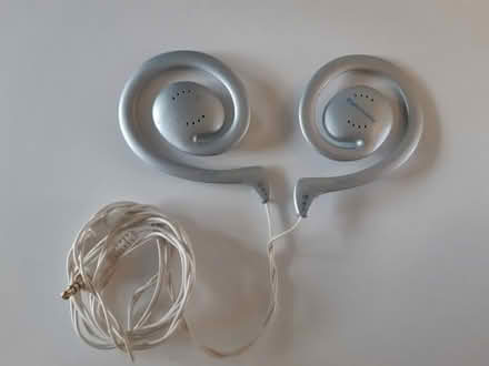 Photo of free Panasonic Silver Headphones White Cord (Orgreave S13) #3
