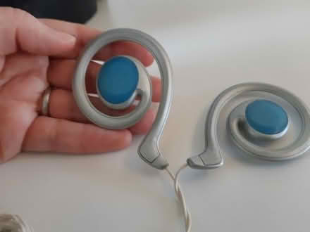 Photo of free Panasonic Silver Headphones White Cord (Orgreave S13) #1