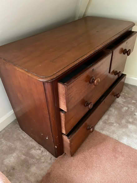 Photo of free Antique set of drawers (BN21) #2