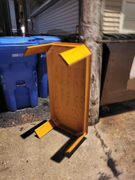 Photo of free Coffee table found in alley (Dunning, Chicago) #2