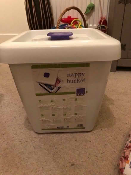 Photo of free Nappy bin and reusable nappy bits (Freshford, Bath) #2