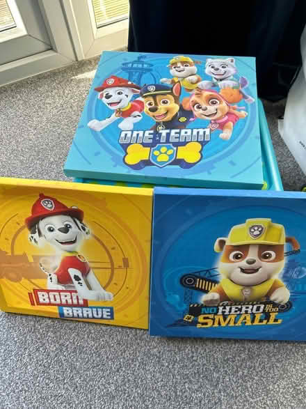 Photo of free 3 x paw patrol canvases (Hazel Grove SK7) #1