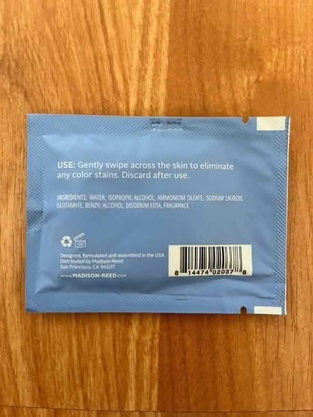 Photo of free Hair dye wipes, cream, touch up (Alhambra) #3