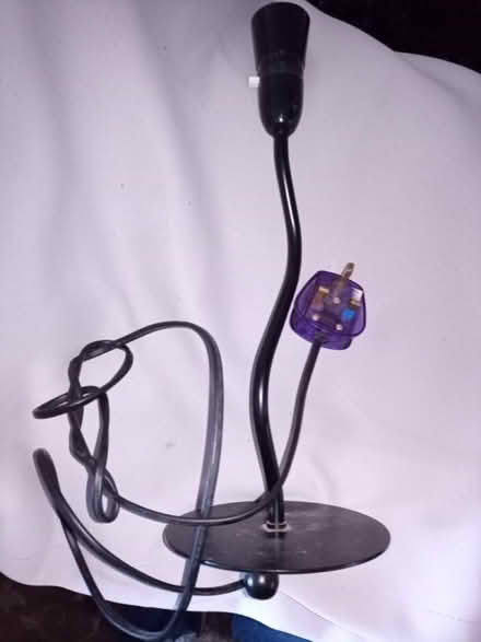 Photo of free Small lamp, black. PROMISED (Reddingmuirhead FK2) #1
