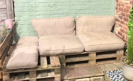Photo of free Sofa Cushions (Peel Green M30) #3