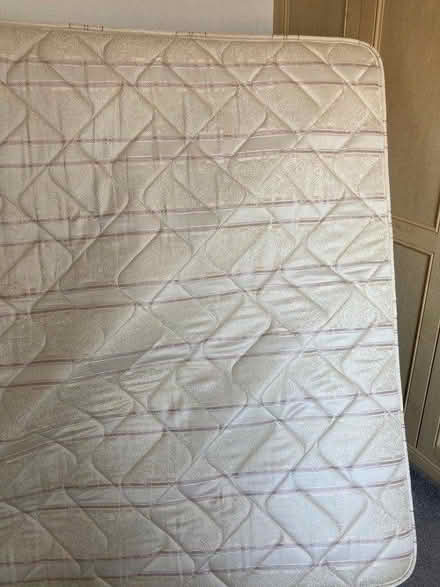 Photo of free King Size Bed Base & Myers Mattress (Whiston S60) #4