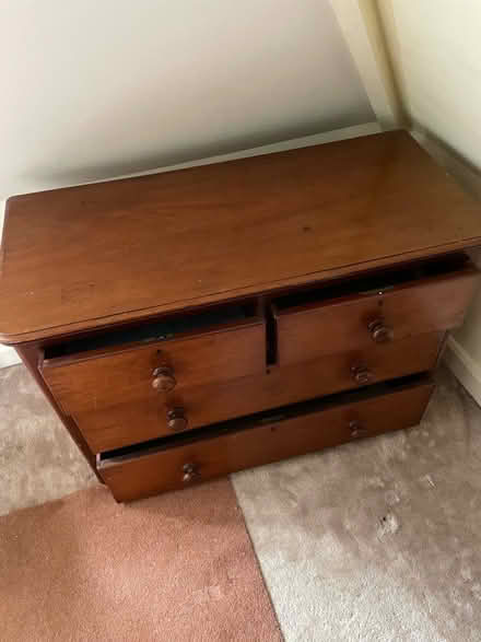 Photo of free Antique set of drawers (BN21) #3