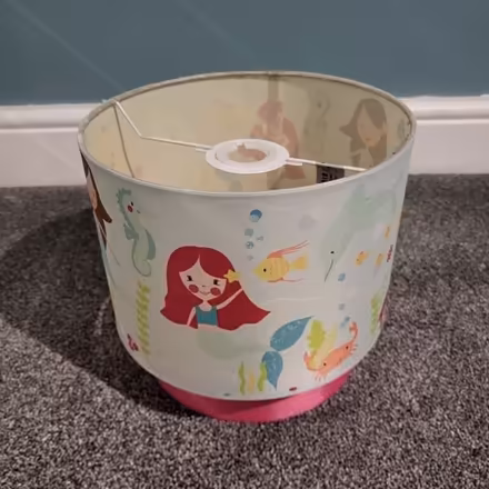 Photo of free Mermaid lampshade (Camberley GU15) #1