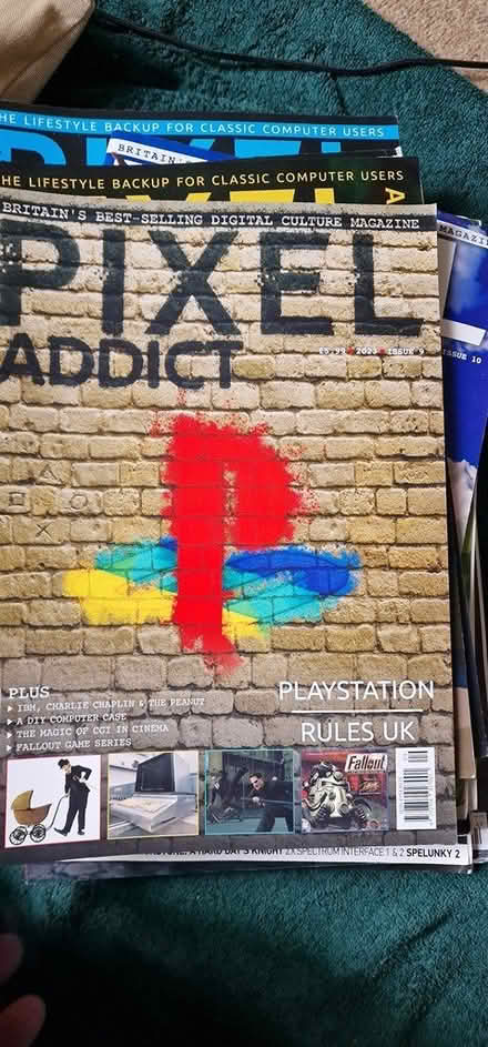 Photo of free Retro gamer pixel magazine (great ashby SG1) #2