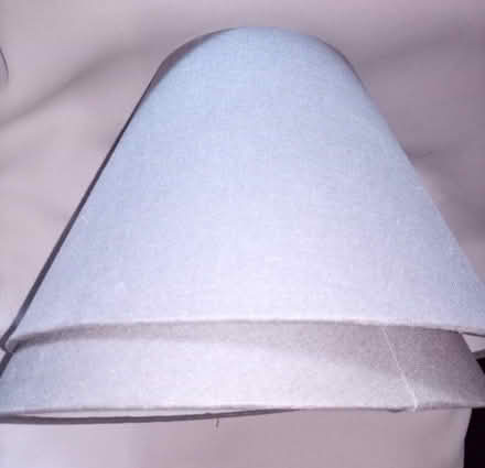 Photo of free Pair of grey conical lampshades. PROMISED (Reddingmuirhead FK2) #3
