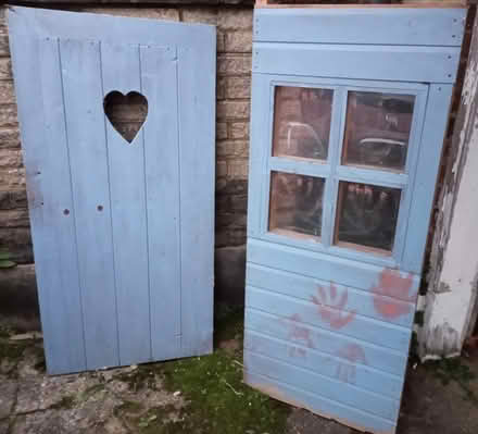 Photo of free Wooden Wendy Playhouse side panels (Barnet EN5) #1