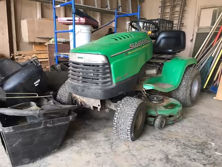 Photo of free John Deere Sabre lawnmower (Denbigh near Lucas Crk bridge) #1