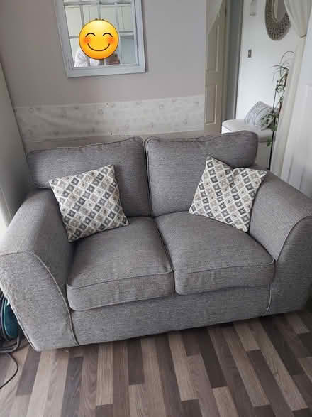 Photo of free Grey 2 seater sofa (Wibsey BD6) #2