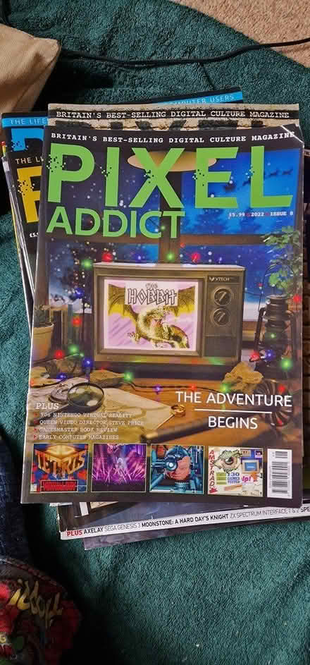 Photo of free Retro gamer pixel magazine (great ashby SG1) #1