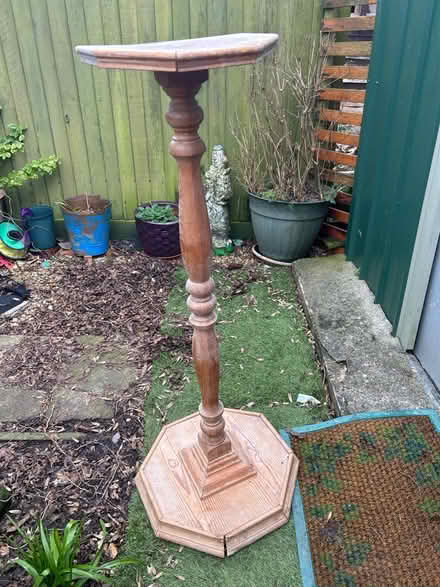 Photo of free Wooden pedestal (DT4) #2