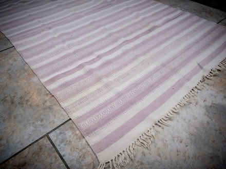 Photo of free Small brown cotton rug (Emsworth PO10) #1