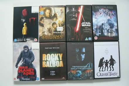 Photo of free 8 x DVD FILMS (Ash Vale) #1
