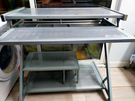 Photo of free Metal Computer Desk With Drawer (ME10) #1