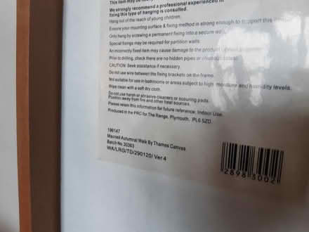 Photo of free Canvas print 120 x 80cm (Upminster RM14) #1