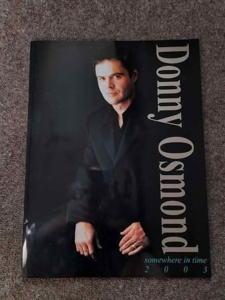 Photo of free Donny Osmond Book & large concert brochure (Leyland PR25) #2