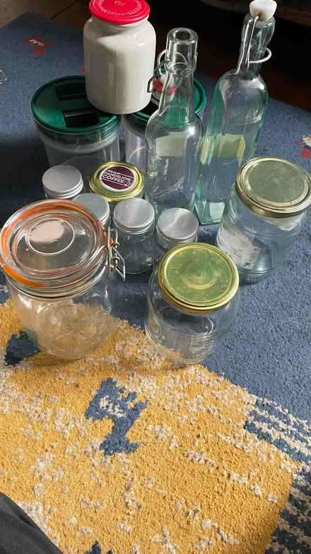 Photo of free Various types and sizes of storage jars (Goldhanger CM9) #2