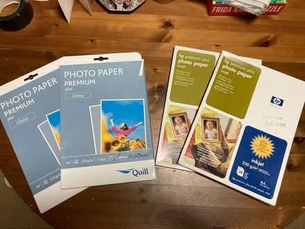 Photo of free Photo Paper for Inkjet Printer (Alton Borovere Estate GU34) #1