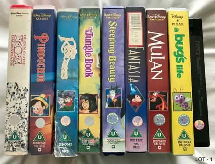 Photo of free Disney - VHS Videos - LOT - 1 (Ruislip HA4) #1
