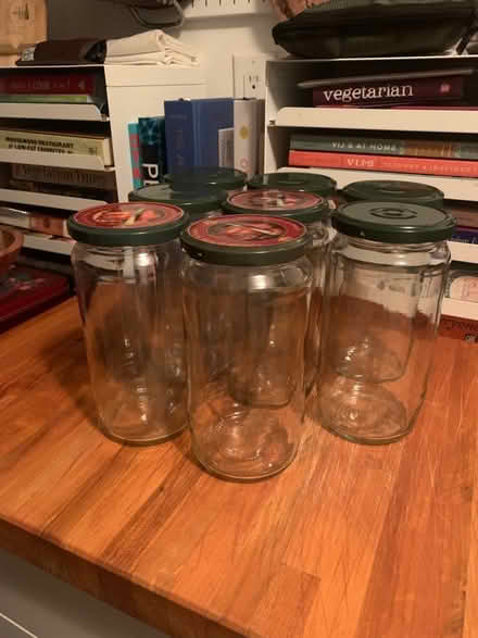 Photo of free Clean jars ~ 28 oz (Capitol Hill) #1